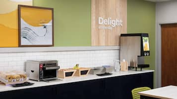 Petit déjeuner continental compris tous les jours