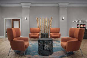 Sala de estar en el lobby