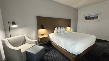Standard Room, 1 King Bed, Non Smoking, Refrigerator & Microwave