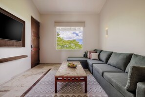 Luxury Suite, 1 King Bed, Balcony (Premium, Plunge pool) | Premium bedding, down comforters, pillowtop beds, free minibar