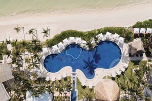 2 outdoor pools, cabanas (surcharge), pool umbrellas