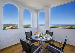 Appartement, 2 chambres, vue sur la mer (Sin Acceso Spa) | Vue du balcon