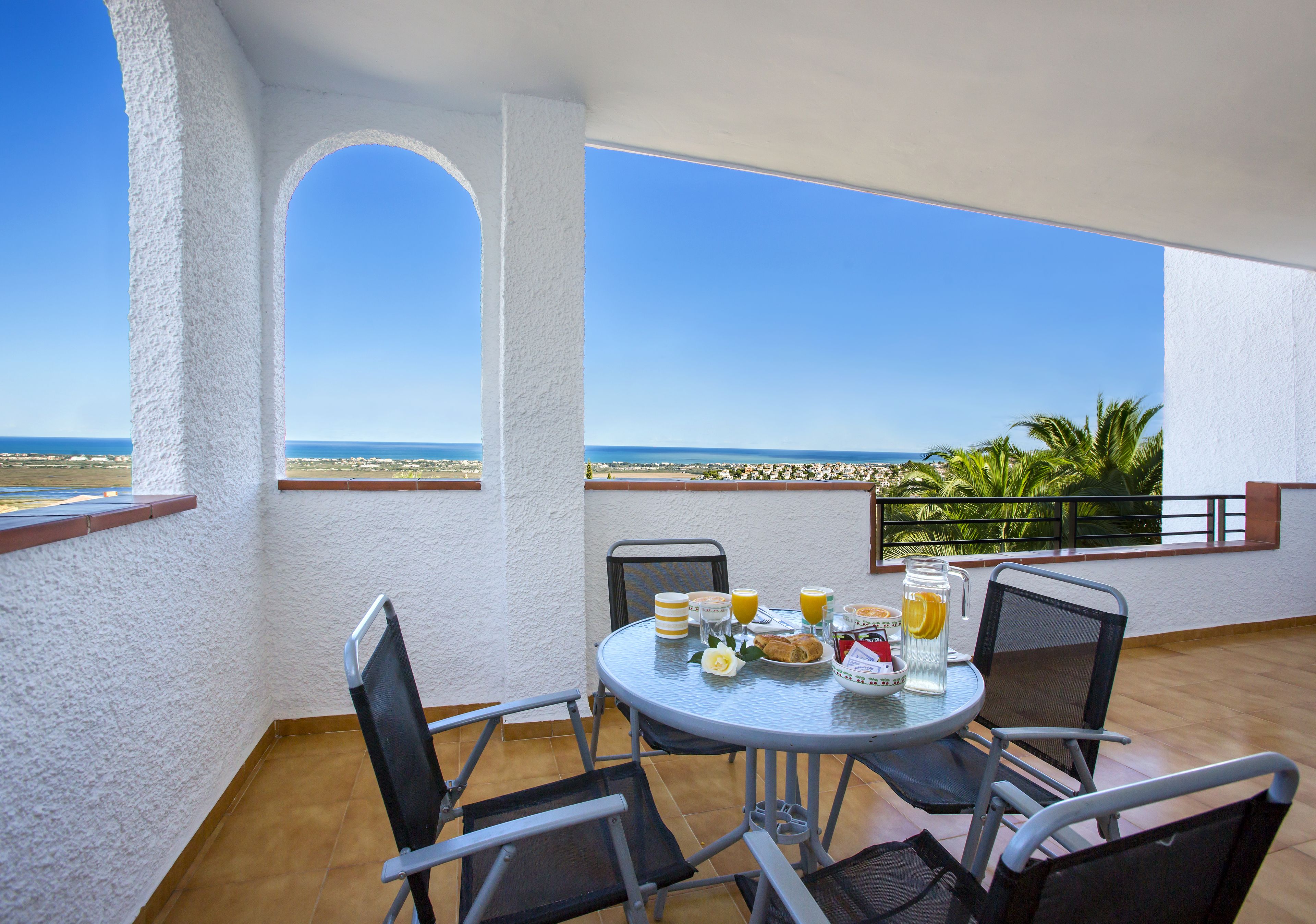 Apartamento, 2 habitaciones, vistas al mar (Sin Acceso Spa) | Terraza o patio