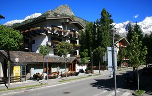 Façade de l’hébergement