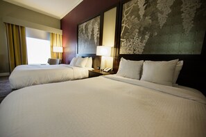 Pillowtop beds, in-room safe, desk, laptop workspace