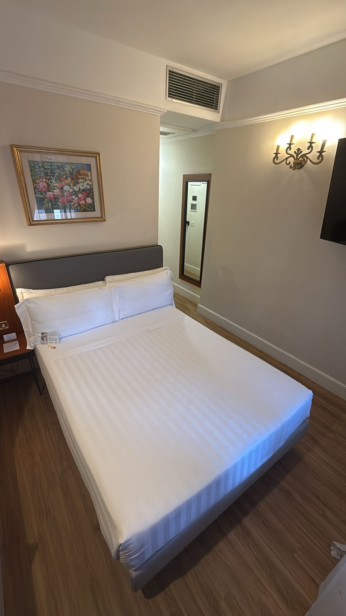 Camera Standard, 1 letto matrimoniale (Small Double Room;French Size Bed) | Biancheria da letto ipoallergenica, minibar, con stile personalizzato