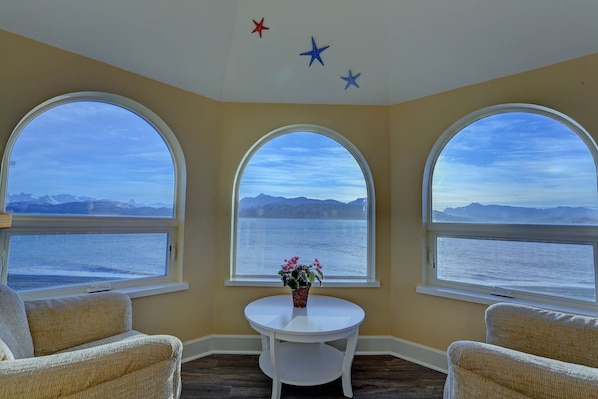 Appart'hôtel, 3 chambres, cuisine, vue baie | Vue de la chambre