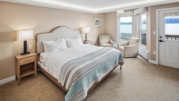 Luxe kamer, 1 kingsize bed, toegankelijk voor mindervaliden | Een strijkplank/strijkijzer, gratis wifi, beddengoed