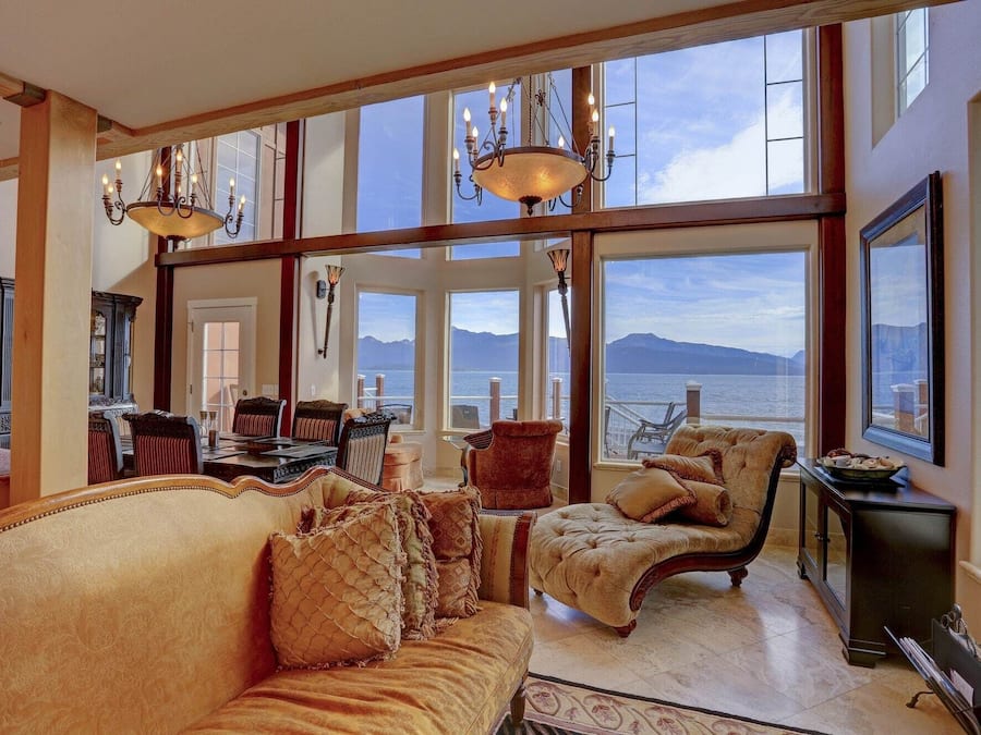 Condo, Kitchen, Bay View | Living area | 30-inch flat-screen TV with satellite channels