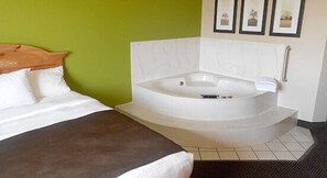 Studio Suite, 1 King Bed, Non Smoking | Deep-soaking bathtub