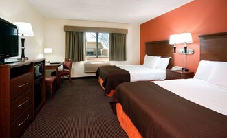 Room, 2 Queen Beds, Accessible, Non Smoking | Down comforters, desk, soundproofing, iron/ironing board