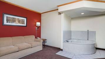 Suite superior, 1 cama King size, para no fumadores | Escritorio, espacio para trabajar con laptop y cortinas blackout