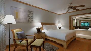 Apartment, 2 Bedrooms, Garden View (Balcony) | 2 bedrooms, in-room safe, desk, iron/ironing board