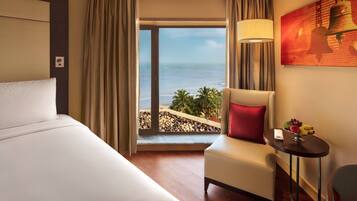 Uitzicht vanuit de kamer