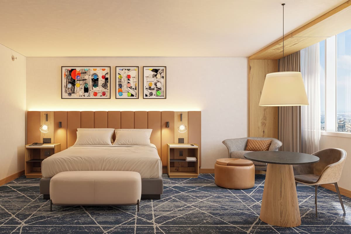 Chambre Signature, 1 très grand lit | 1 chambre, literie hypoallergénique, minibar