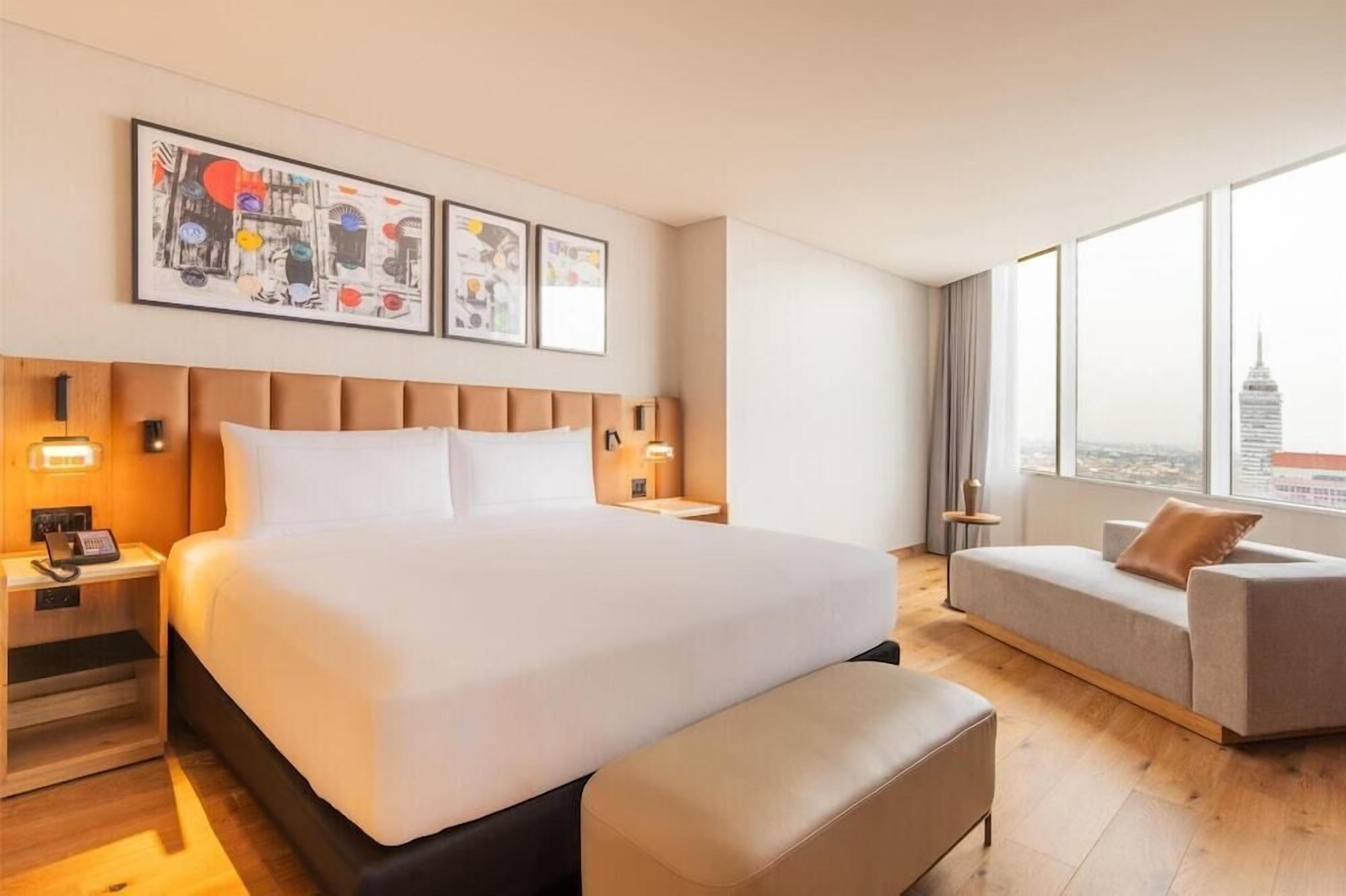 1 habitación, ropa de cama hipoalergénica y minibar 