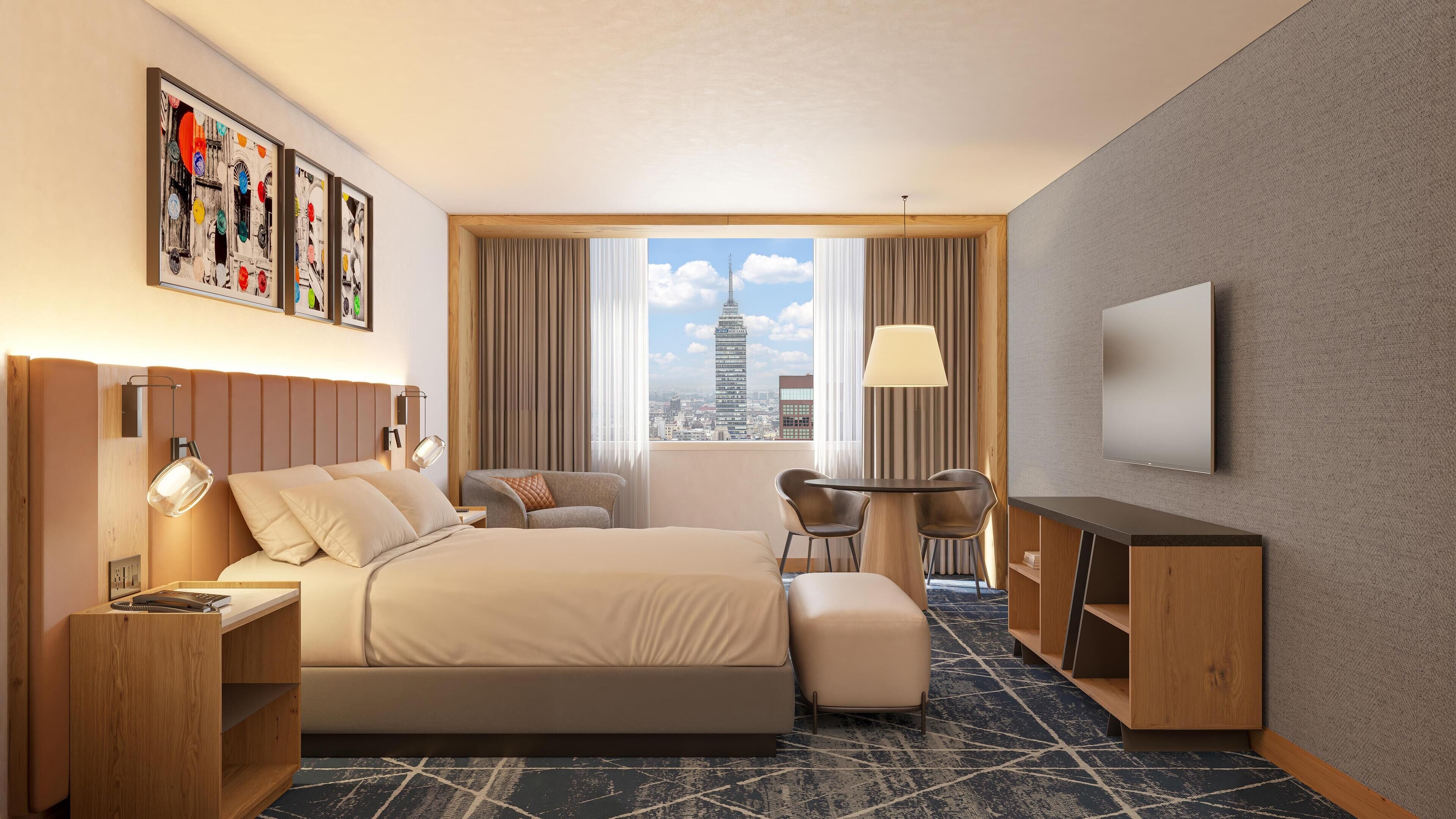 Alameda View 1 King Bed | 1 개의 침실, 저자극성 침구, 미니바, 객실 내 금고