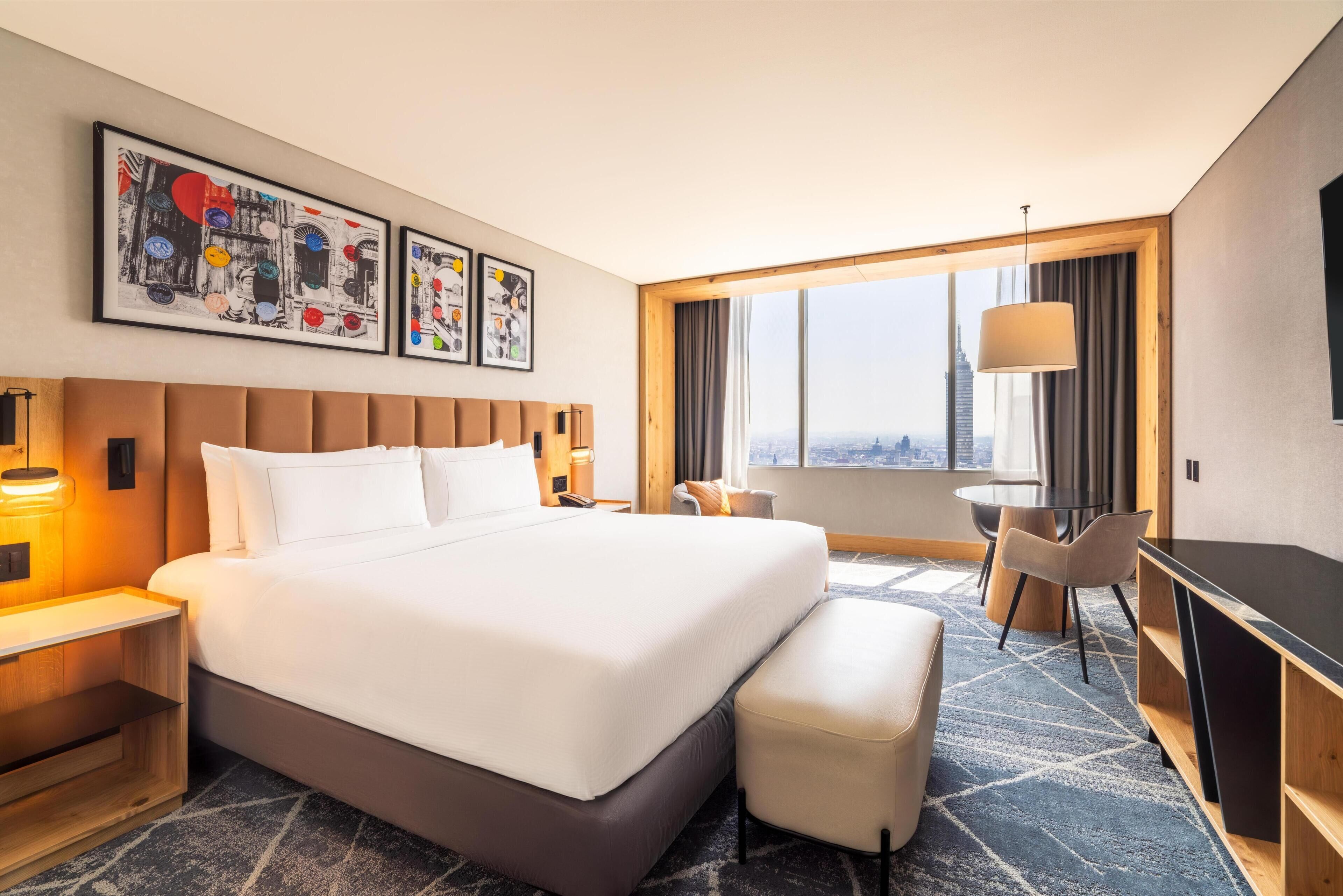 Alameda View 1 King Bed | 1 多间卧室、防过敏的被褥、迷你吧、客房内保险箱