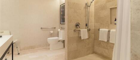 Douche de la salle de bain