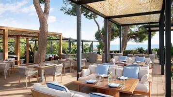 3 Restaurants, Frühstück, Mittagessen, Abendessen, mediterrane Küche