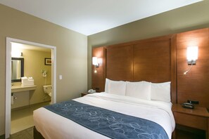 Premium bedding, in-room safe, desk, soundproofing