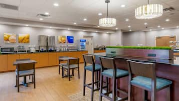 Free buffet breakfast