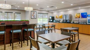 Free buffet breakfast