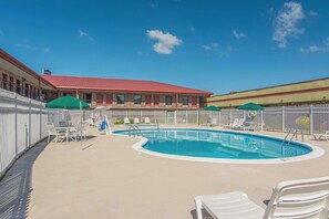 Seasonal outdoor pool