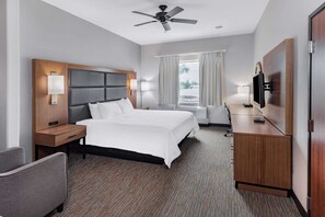 In-room safe, desk, laptop workspace, blackout drapes