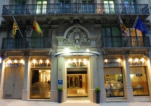 Façade de l’hébergement