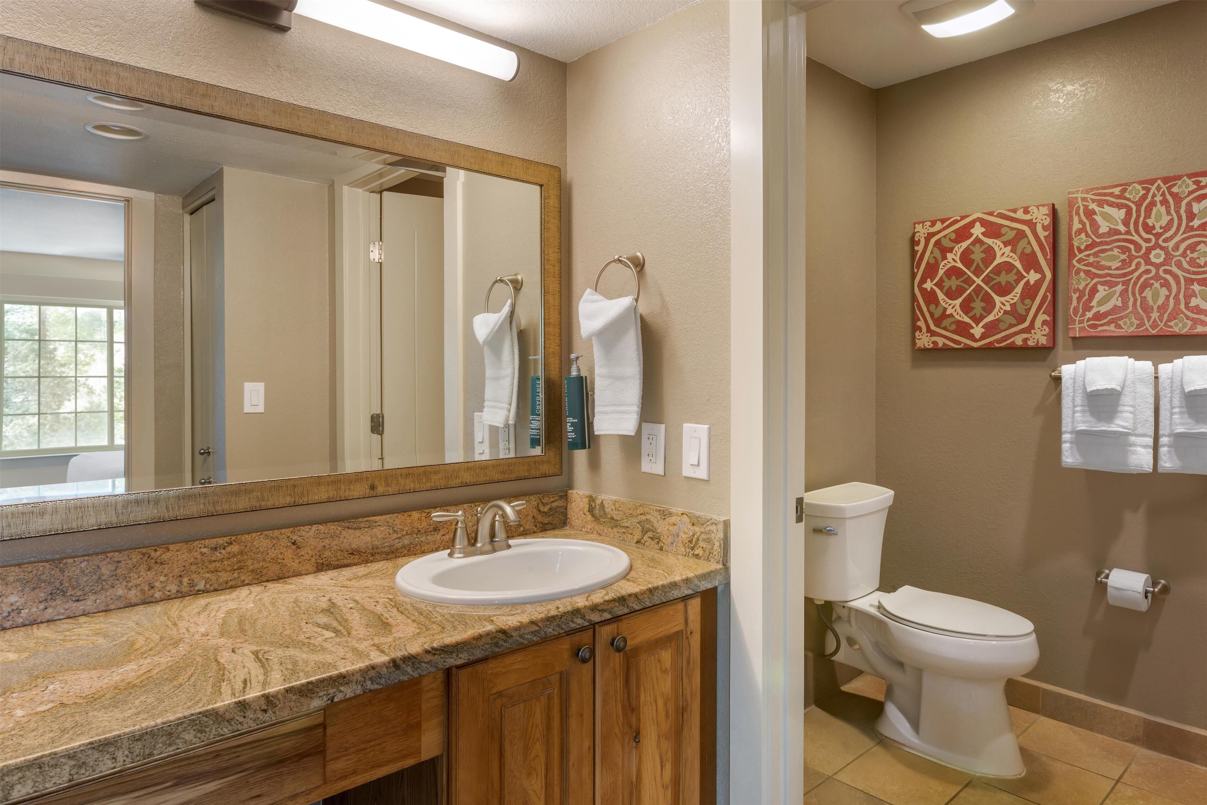 bathtub, free toiletries, hair dryer, towels