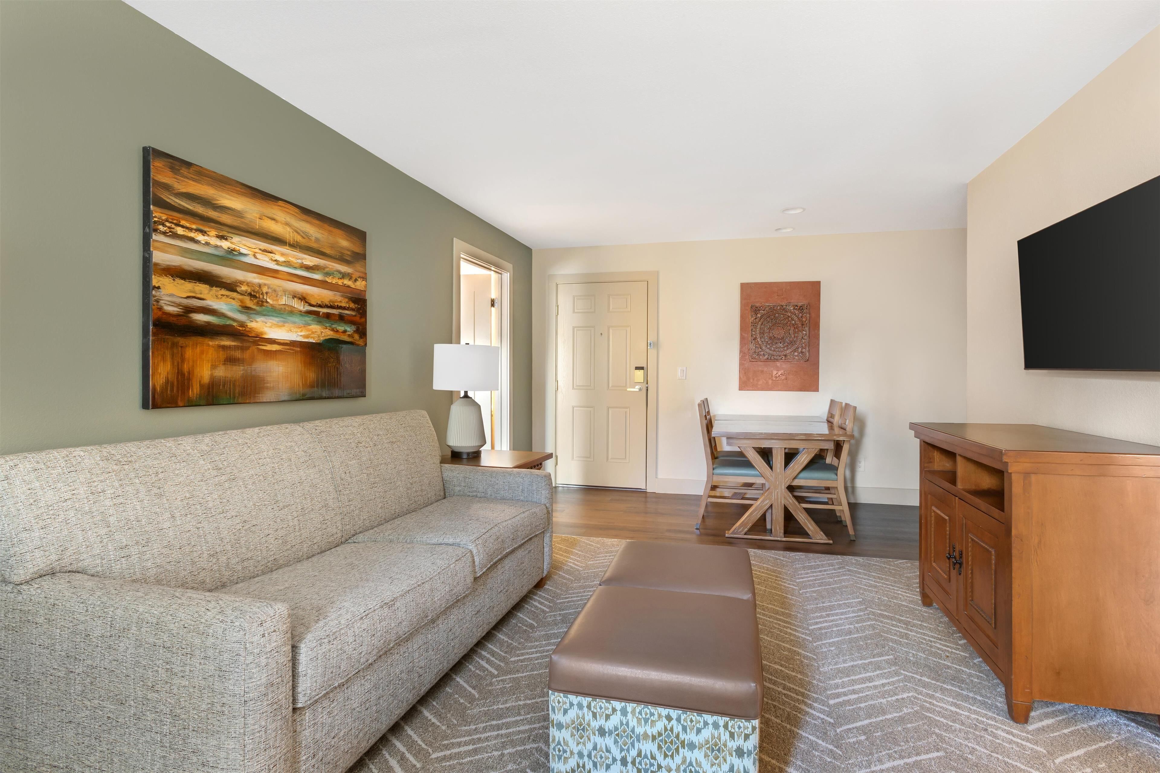 49-inch tv with cable channels, dvd player