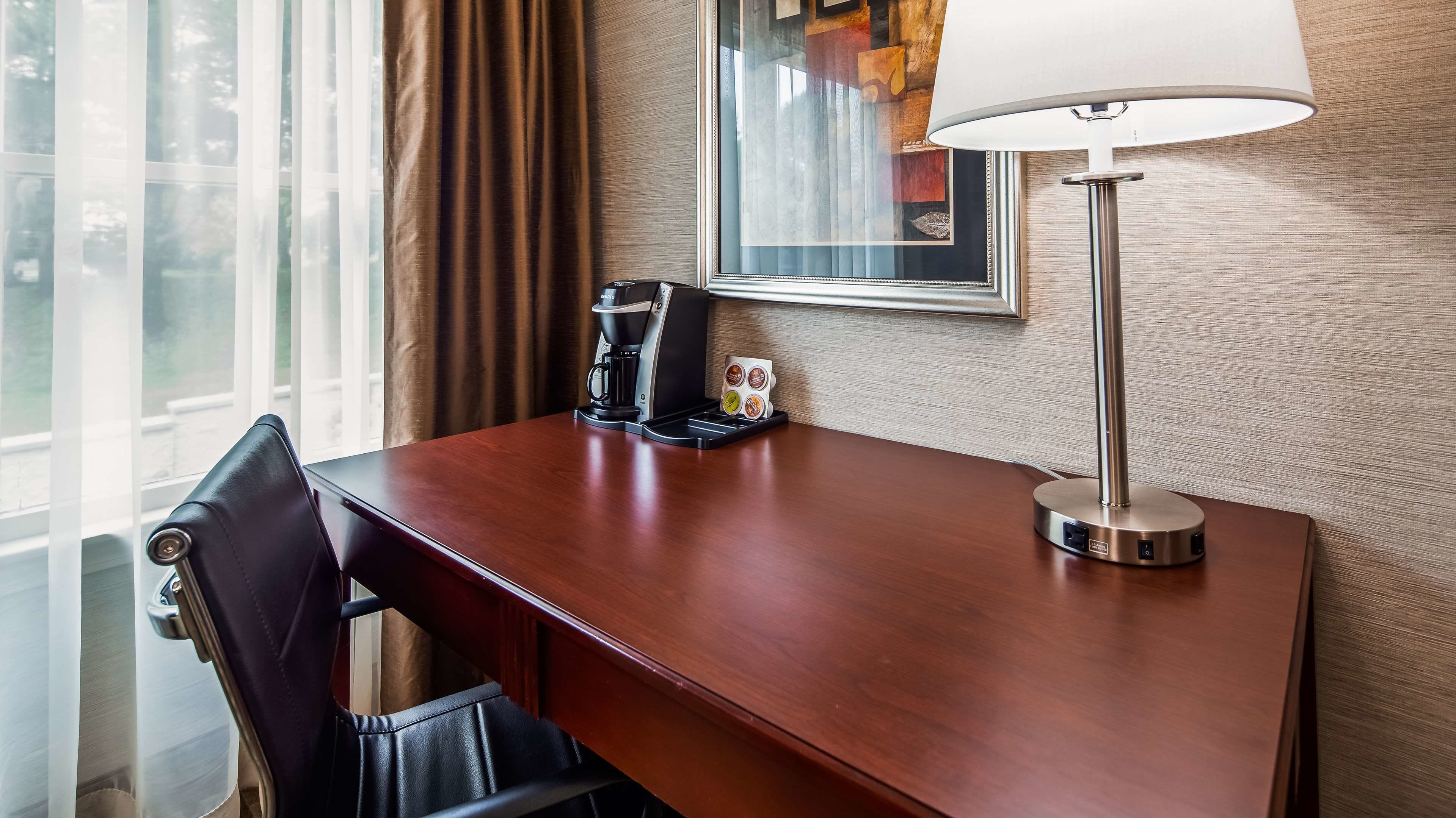 premium bedding, in-room safe, desk, iron/ironing board