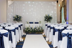 Indoor wedding