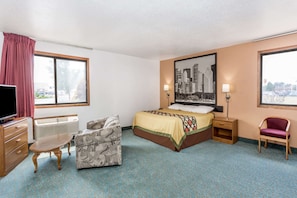 Blackout drapes, free cribs/infant beds, free WiFi, bed sheets