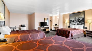 Studio Suite, Multiple Beds, Non Smoking | Blackout curtains, free cots/infant beds, Internet, bed sheets