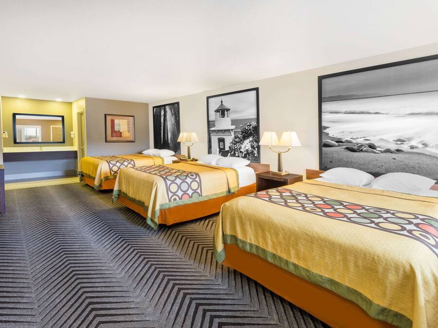 Desk, iron/ironing board, free cribs/infant beds, rollaway beds