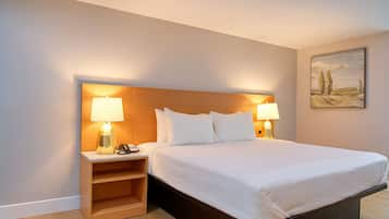 Room, 1 King Bed | Iron/ironing board, free WiFi, bed sheets
