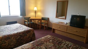 Room, 2 Queen Beds, Non Smoking | Iron/ironing board, free cots/infant beds, rollaway beds, free WiFi