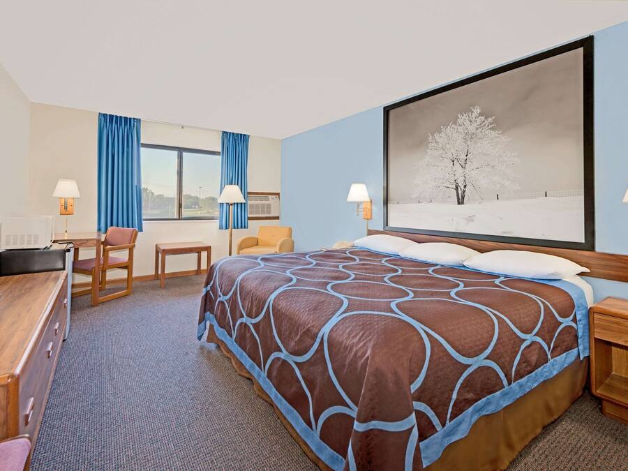 Værelse - 1 kingsize-seng - ikke-ryger | Strygejern/strygebræt, gratis Wi-Fi, sengetøj, vækkeur