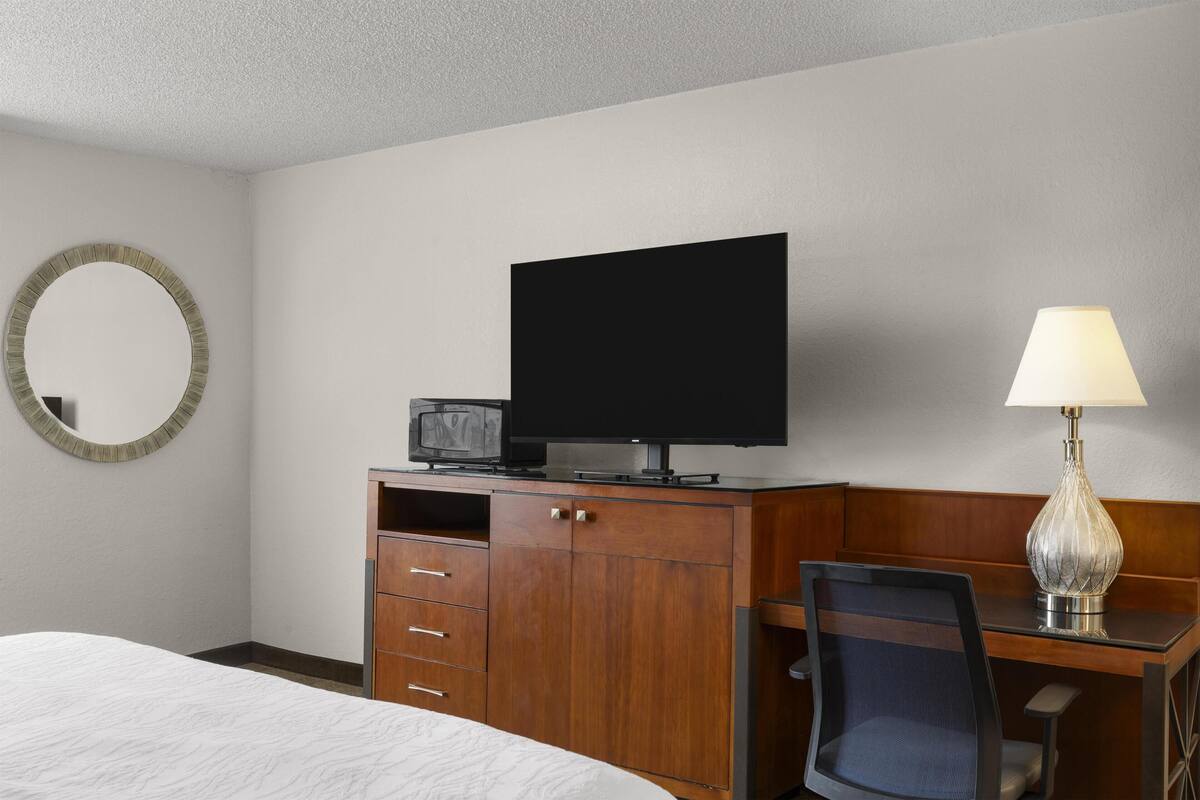 Standard Room, 1 King Bed, Non Smoking | Hypo-allergenic bedding available, WiFi (free), bed sheets