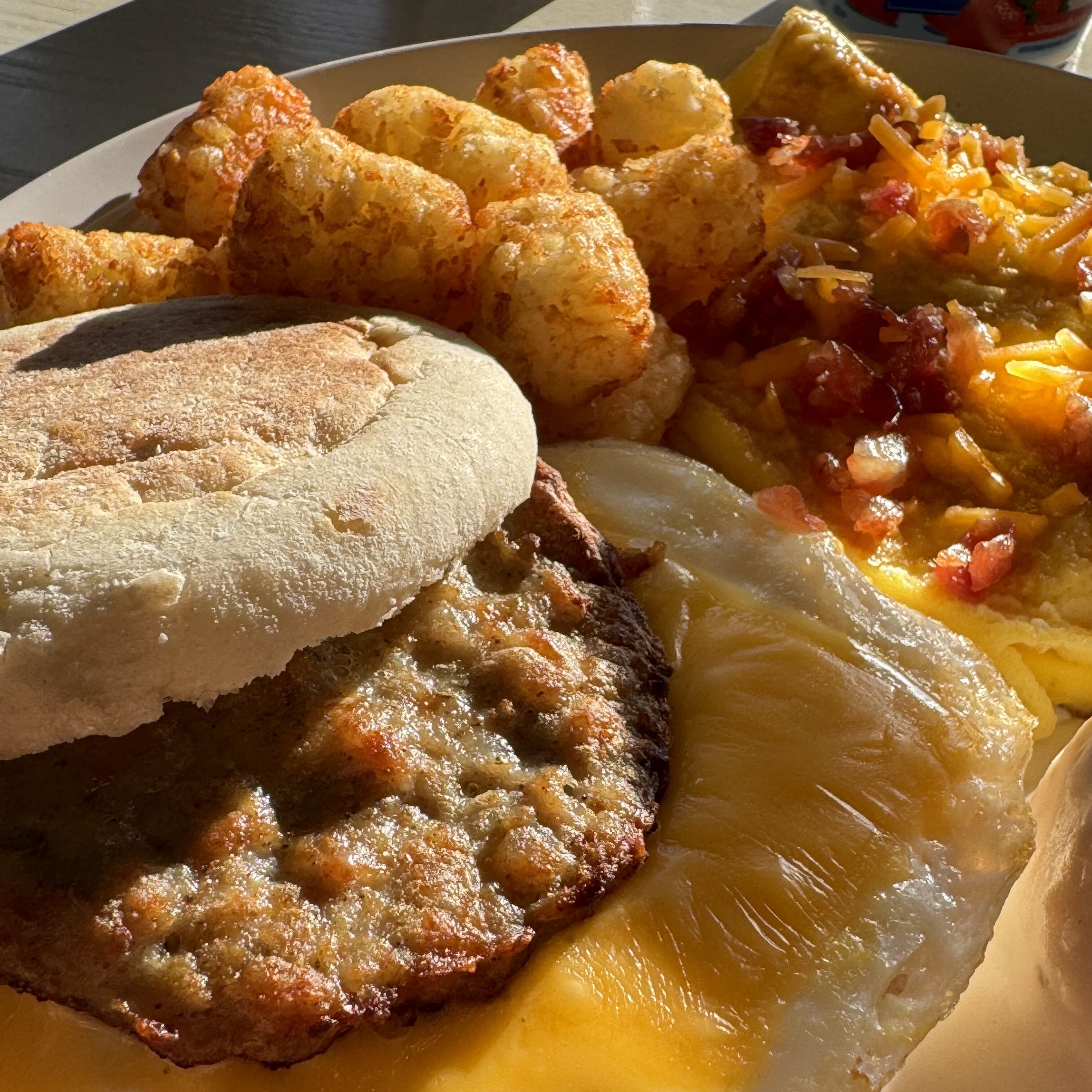 free daily cooked-to-order breakfast