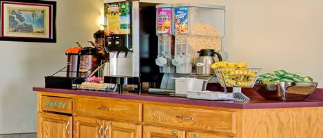 Free daily continental breakfast