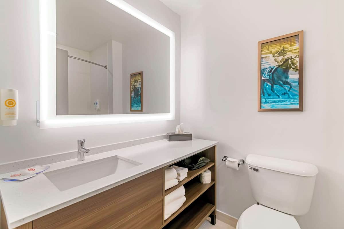 premium bedding, in-room safe, desk, laptop workspace