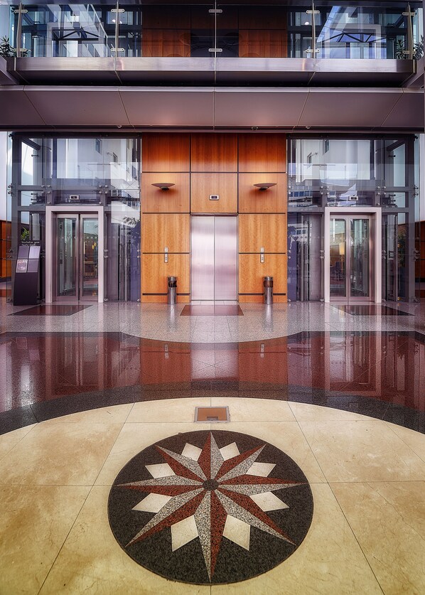 Interior entrance