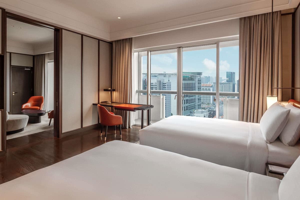 Ambassador Suite, 2 Doubles, 2 Balconies & Fairmont Gold Lounge Access