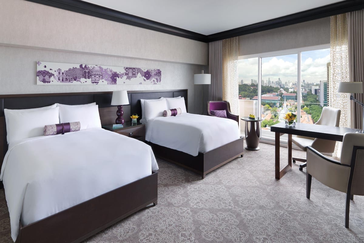 Fairmont, 2 Doubles, with Balcony | Minibar, in-room safe, blackout drapes, soundproofing