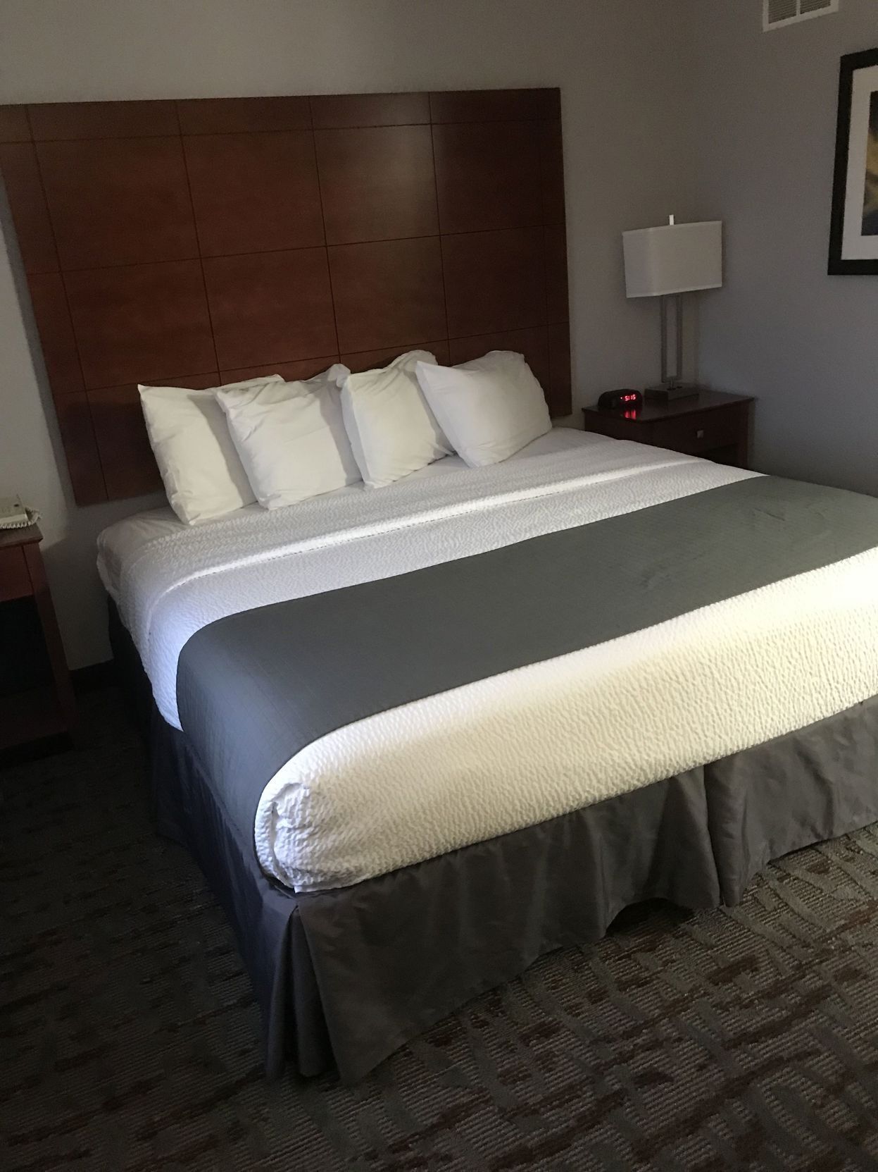 Desk, soundproofing, iron/ironing board, free cots/infant beds