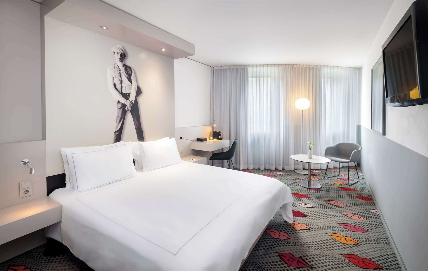 In-room safe, desk, blackout curtains, soundproofing