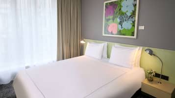 In-room safe, desk, blackout drapes, soundproofing